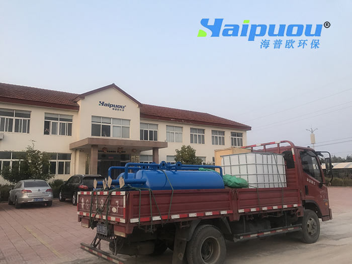 河北沧州假发制造污水处理设备发货